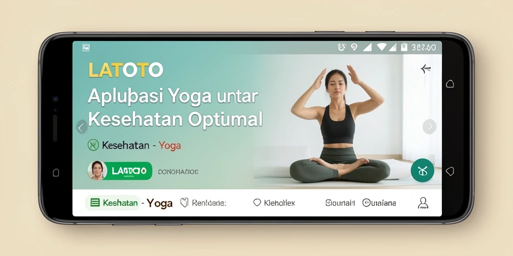 Tampilan antarmuka LATOTO dengan fitur yoga yang lengkap dan mudah diakses.